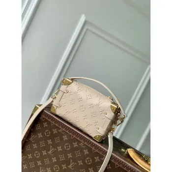 LV M14571 Louis Vuitton Side Trunk PM Bag Biscuit