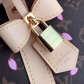 LV M13752 Louis Vuitton LV x TM Keepall Bandoulière 45 Bag Sakura Brown