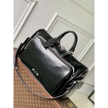 LV M13992 Louis Vuitton Keepall Cargo Bandoulière 50 Bag Black