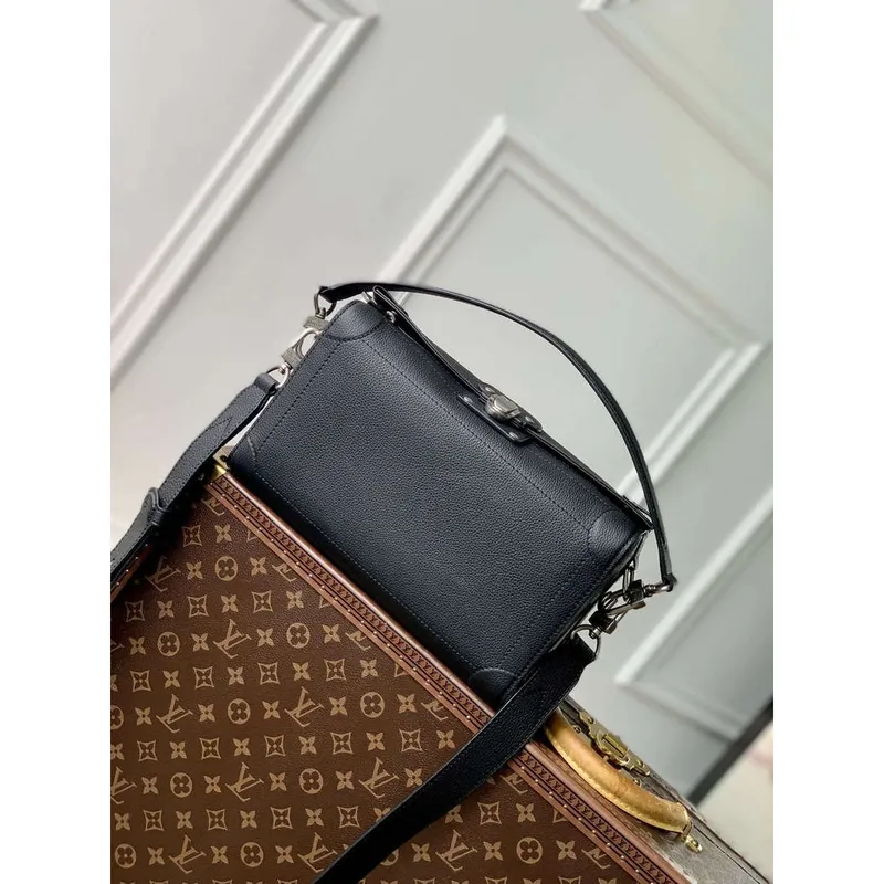LV M11615 Louis Vuitton Soul Trunk East West Bag Black