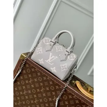 LV M14207 Louis Vuitton Speedy Bandoulière 20 Bag Gray/Quartz