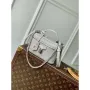 LV M13593 Louis Vuitton Vanity Chain Pouch Bag Brume Gray