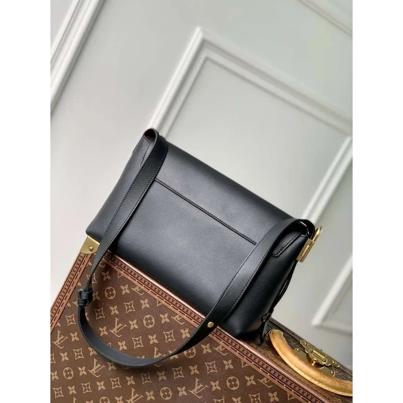LV M13148 Louis Vuitton Low Key Messenger Bag Black