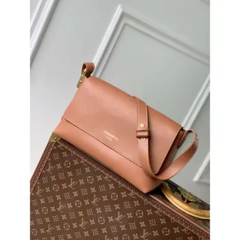 LV M13151 Louis Vuitton Low Key Messenger Bag Cognac Brown