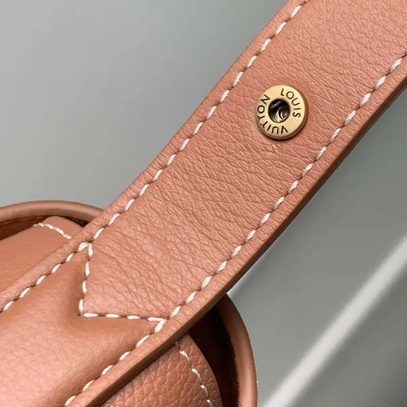 LV M13151 Louis Vuitton Low Key Messenger Bag Cognac Brown