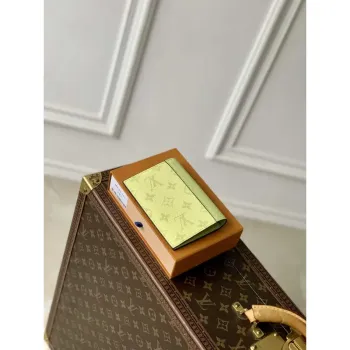 LV M14115 Louis Vuitton Passport Cover Taigarama Lemon Yellow