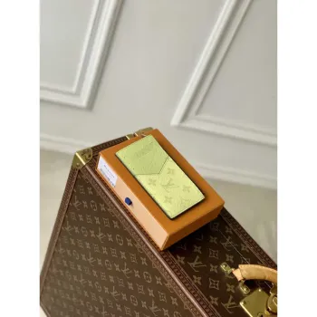 LV M14109 Coin Card Holder Taigarama Lemon Yellow