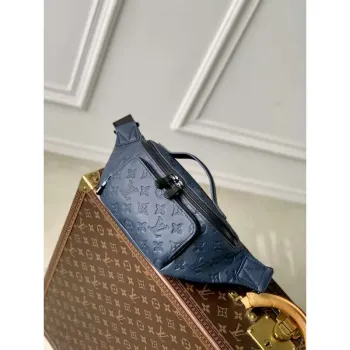 LV M14784 Louis Vuitton Rush Bumbag Navy Blue