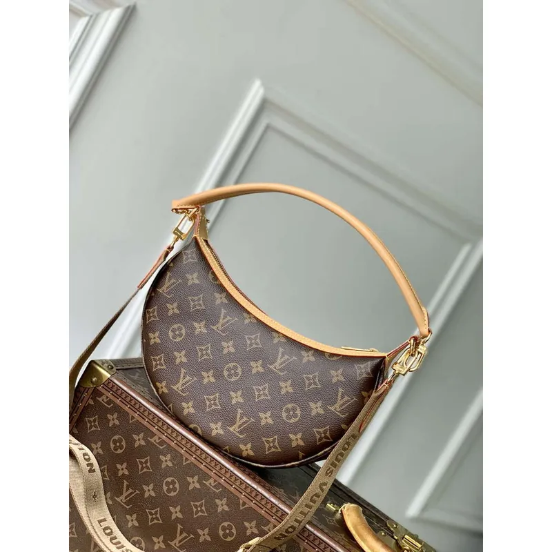 LV M12939 Louis Vuitton Looping Handbag Monogram