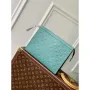 LV M13666 Louis Vuitton Pochette Voyage MM Bag new Green