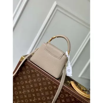 LV M23944 Louis Vuitton Capucines Mini Jewelily Handbag Quartz