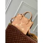 LV M12513 Louis Vuitton Onthego Pm Bag M45779 leather Light Brown