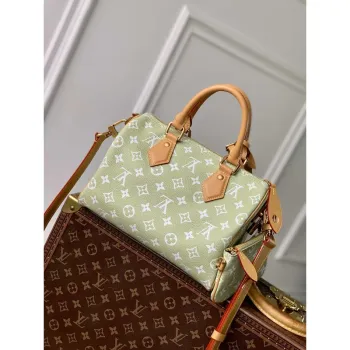 LV M24443 Louis Vuitton Speedy P9 Bandoulière 25 Bag Fruit Green Leather