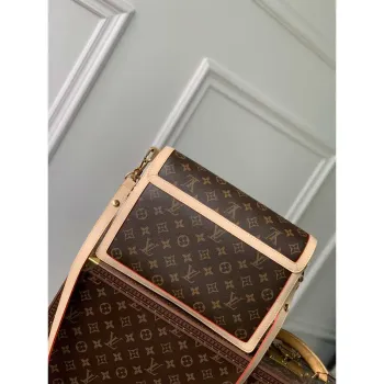 LV M47149 Louis Vuitton Dauphine Soft GM Monogram Canvas Bag