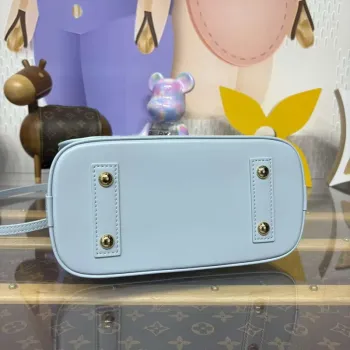 LV M14197 Louis Vuitton LV x TM Alma BB Handbag Washed Blue