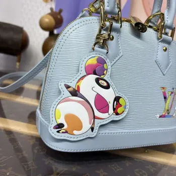 LV M14197 Louis Vuitton LV x TM Alma BB Handbag Washed Blue