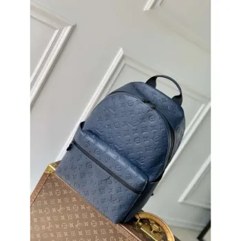 LV M14884 Louis Vuitton Discovery Backpack PM Navy Blue — Refined Everyday Luxury