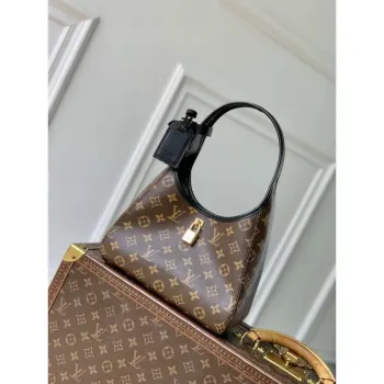 LV M12940 Louis Vuitton The Drop PM Handbag Monogram