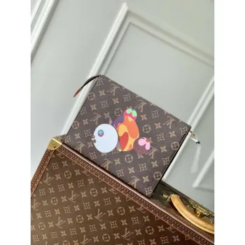 LV M13762 Louis Vuitton LV x TM Trio Toiletry Pouch Monogram