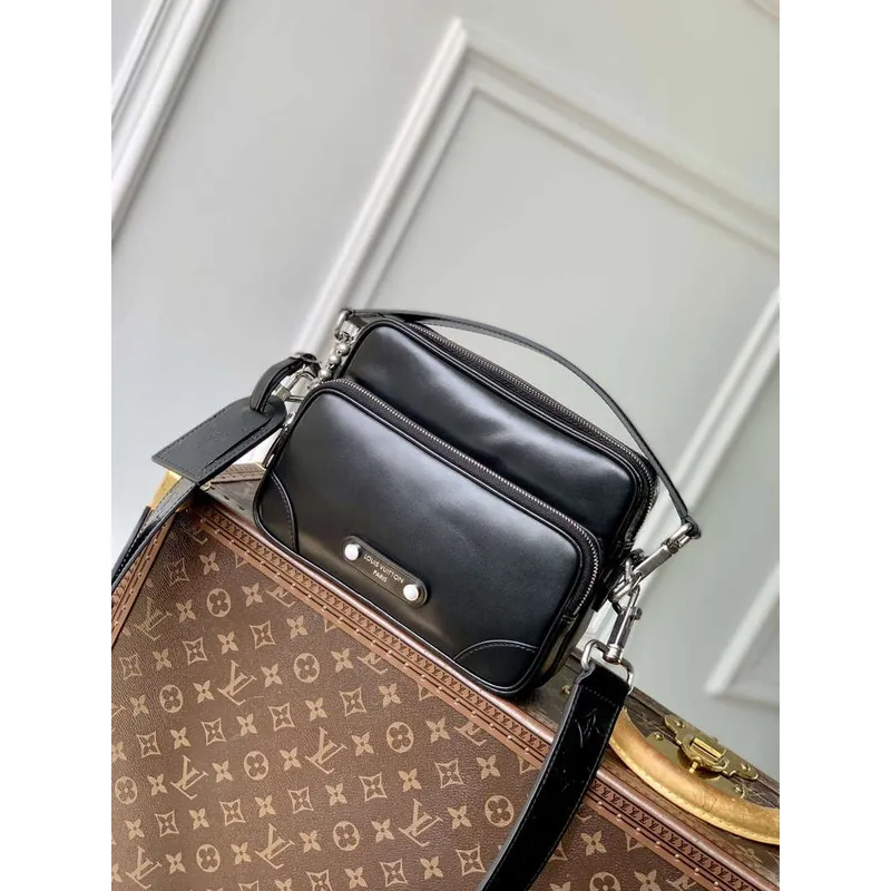 LV M13987 Louis Vuitton Nil City Bag Black