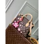 LV M13269 Louis Vuitton LV x TM OnTheGo PM Handbag Sakura Brown