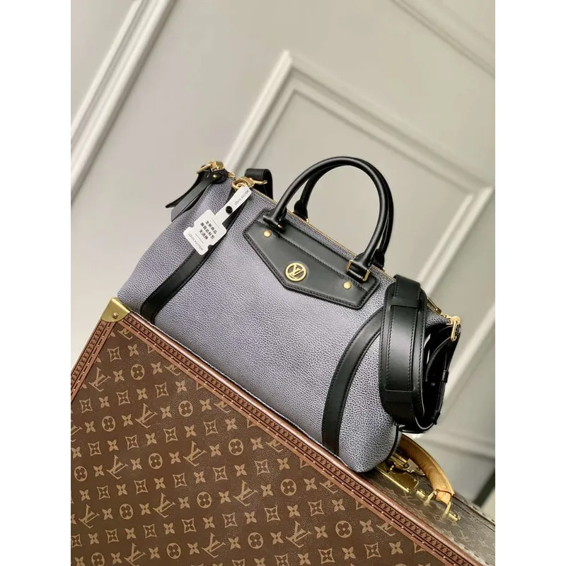 LV M14702 Louis Vuitton LV Biker MM Handbag Dark Denim