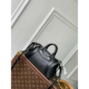 LV M14623 Louis Vuitton Nano LV Biker Handbag Black