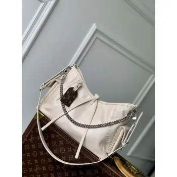 LV M12919 Louis Vuitton CarryAll Cargo Vibe PM Bag Vanilla