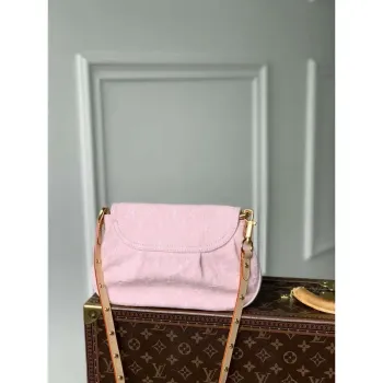 LV M13347 Louis Vuitton Sunset Handbag Washed Pink