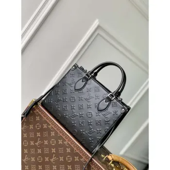 LV M14576 Louis Vuitton OnTheGo PM Bag Black