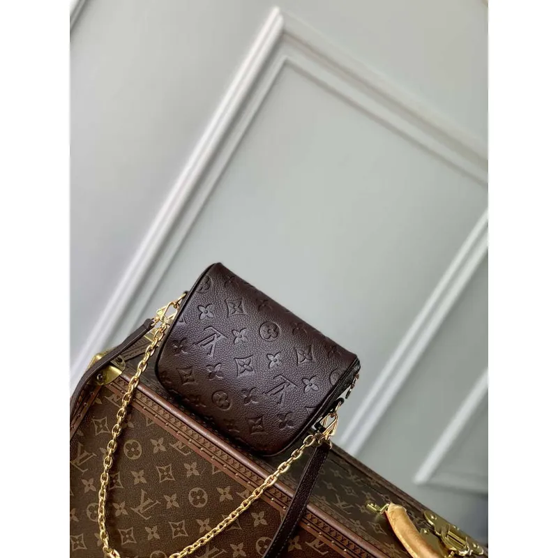 LV M13827 Louis Vuitton Mini Bumbag Chocolate Brown