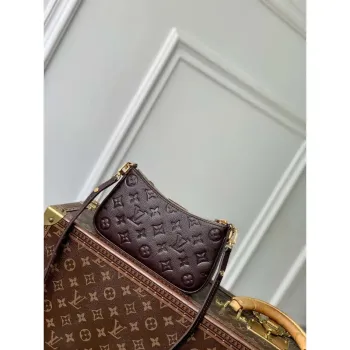 LV M13614 Louis Vuitton Easy Pouch Bag Chocolate Brown