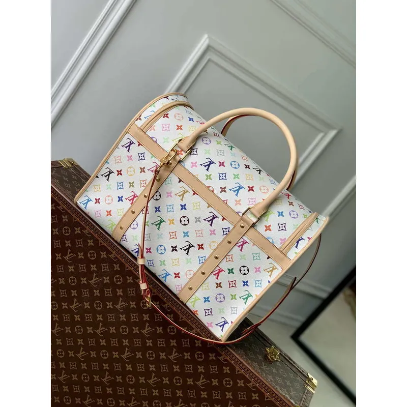 LV M13741 Louis Vuitton LV x TM  Dog Bag 40 Multicolored Monogram