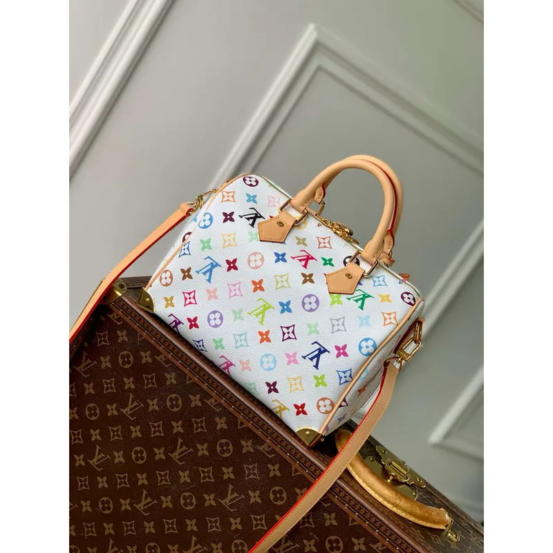 LV M13085 Louis Vuitton LV x TM  Speedy Bandoulière 25 Multicolored Monogram