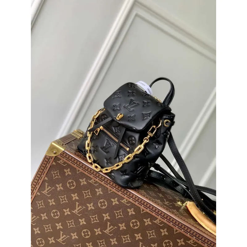 LV M13357 Louis Vuitton Coussin Backpack PM Black
