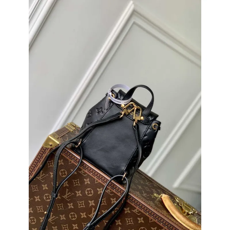 LV M13387 Louis Vuitton Coussin Backpack Mini Black