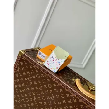 Louis Vuitton M13800 LV x TM Romy Card Holder Green Tea