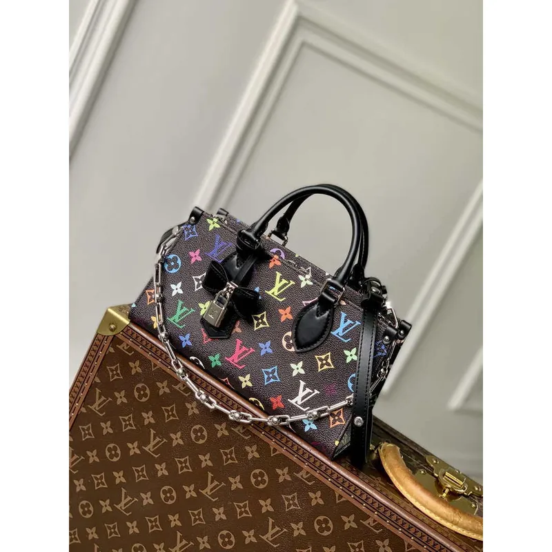 Louis Vuitton M13260 LV x TM OnTheGo East West Chain autres toiles monogram Multicolored Black