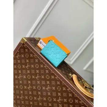 Louis Vuitton M14089 LV x TM Lisa Wallet Blue