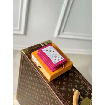 Louis Vuitton M14140 LV x TM Carteira Cléa Rose Red