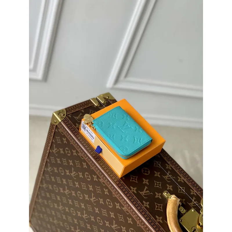 Louis Vuitton M13801  LV x TM Carteira Compacta Noa Blue