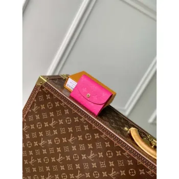 LV M14086 Louis Vuitton LV x TM Rosalie Coin Purse Rose Red