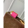 LV M14086 Louis Vuitton LV x TM Rosalie Coin Purse Rose Red