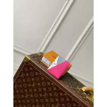 LV M14155 Louis Vuitton LV x TM Romy Card Holder Pink