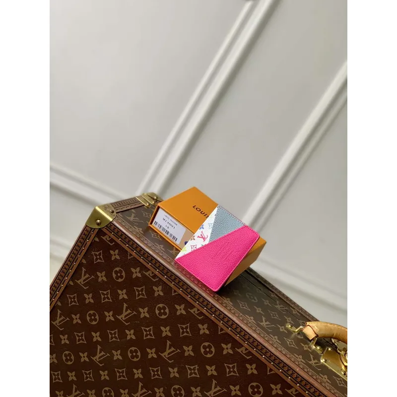 LV M14155 Louis Vuitton LV x TM Romy Card Holder Pink