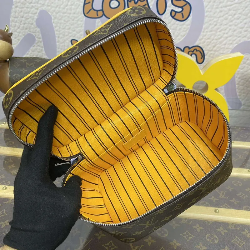 Louis Vuitton LV M12654 Nice Mini Vanity Case Monogram canvas Yellow