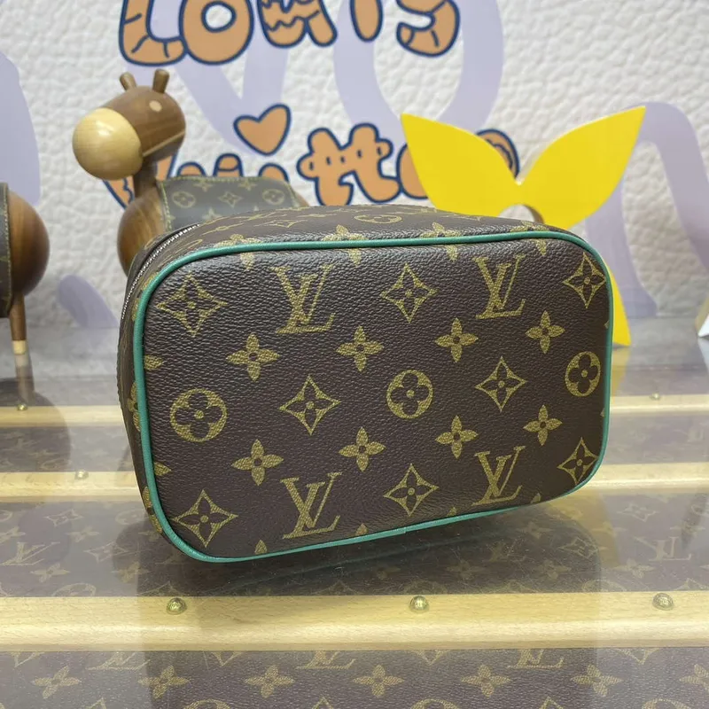 Louis Vuitton LV M12647 Nice Mini Vanity Case Monogram canvas Green