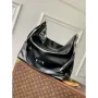 LV M13986 Louis Vuitton Vagabond Hobo Bag Black LV Night