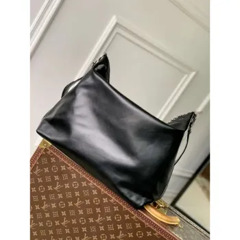 LV M13986 Louis Vuitton Vagabond Hobo Bag Black LV Night