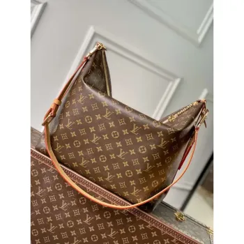 LV M14018 Louis Vuitton Vagabond Hobo Bag Monogram coated canvas